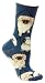 Pekingese Cotton Puppy Dog Breed Animal Socks 9-11