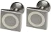 Handmade Titanium and Sterling Silver cufflinks