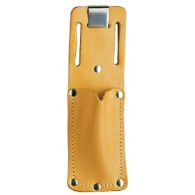 Tan Leather Sheath Holster for Box Cutter by Pacific Handy Cutter