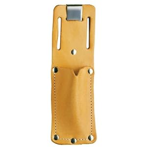 Tan Leather Sheath Holster for Box Utility knife cutter by 
