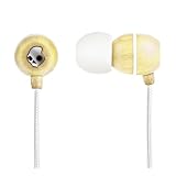 Skullcandy Holua Wooden In Ear Bud with In-Line Mic S2HLCY-011 (Bleached Wood)