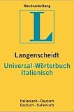Langenscheidts Universal-W�rterbuch, Italienisch