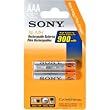 Sony Cycle Energy 900 mAh Ni-MH AAA Rechargeable Batteries