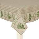 HC03 Tischdecke Serie Herbs Check 130 x 180 cm .
