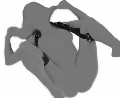 Akezone New Sex Toys Easy Access Unisex Portable Thigh Restraint Sling