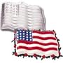 Wilton US American Flag Cake Pan Mold