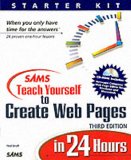 Sams teach yourself to create Web pages in 24 hours