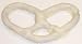 Scott's Cakes Double Dipped White Chocolate Covered Pretzels in a 1/2 lb. White Gourmet Box