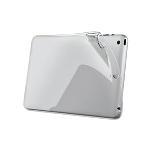 iBUFFALO iPad mini 【しなやかで衝撃に強い。】 ソフトケース クリア  BSIPD712TCR