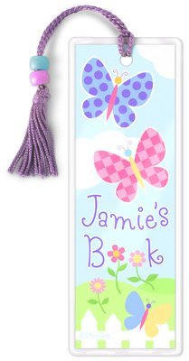 Olive Kids Butterfly Garden Personalized Bookmark