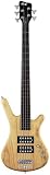 Warwick Corvette $$ Bass Guitar (5 String, Oil Finish, Natural)
