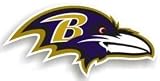 Baltimore Ravens 12'' Right Logo Car Magnet
