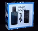 Cool Water Cologne For Men By Zino Davidoff Gift Set ( Eau De Toilette Spray 2.5 Oz (75 Ml) + Deodorant Stick 2.4 Oz (72 Ml) + Key Chain )