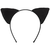 クレイジーエイト Crazy 8/ キャット イヤーズ ヘッドバンド ブラック 小物ジュエリー・ヘアーアクセサリー One Size【並行輸入】
