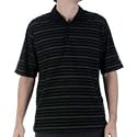 Nike D F Striped Polo Shirt Black Large