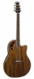 Ovation CSE34FKOA Celebrity Deluxe SE Acoustic Electric Guitar (Figured Koa)
