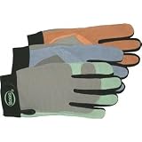 Boss Ladies Guard Split Leather Gloves, Assorted Colors 1 Per Pack by BOSS