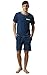 Suntasty Men's Summer Sleepwear Lounge Set Short Sleeve Pajamas Shorts with Top