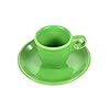 Fiesta 2-1/2-Ounce A.D. Demitasse Cup and Saucer, Shamrock