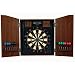 Halex 65164 Fusion 5400 Electronic Bristle Tech Dart Board in Wood Cabinet