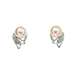 R&T - 50545 - Boucles d'oreilles Argent 925/1000 - 2,5Gr - Perles Blanches - Oxydes de Zirconiumpar R&T