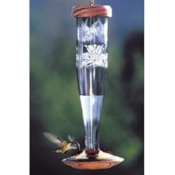Hummingbird Feeder - White Flower