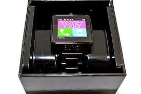 BURG Premium 16A Smartwatch Phone with SIM Card for iOS and Android - Metal Black (WP16A133)