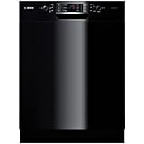 Bosch : SGE63E06UC 24 Evolution Series Full Console Dishwasher - Black