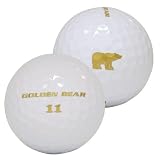GOLDEN BEAR 【ゴルフ】【1個入り】ゴールデンベア カラフルボール　ホワイト