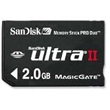 SanDisk 2 GB Ultra II Memory Stick PRO Duo