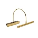 Remote Slimline Picture Light - Brass