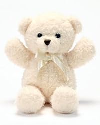 10" Cream Kuddles Bear
