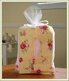 Baby Bib, Burp Cloth & Blanket Baby Gift Set - Yellow & Pink Flowers