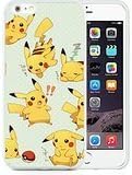 iPhone 6 Plus Case,Pokemon Popular Cute and Funny Pikachu 10 White iPhone 6S Plus 5.5 Inches Shell Case,TPU Cover