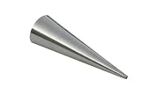 De Buyer - 3006.25 - Moule conique inox pour cornet - Diamètre 2.5 / l 9cm