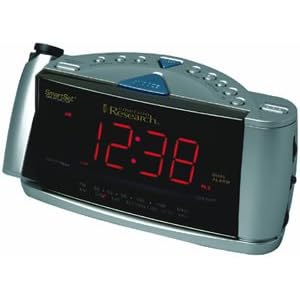 Emerson CKS3516 SmartSet Dual-Alarm Clock Radio with Time Projection System
