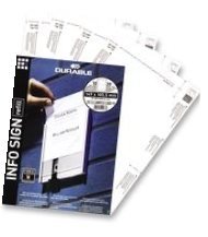 DURABLE OFFICE PRODUCTS 4850/02 INFO SIGN INS 