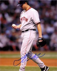 Signed Beckett, Josh (Boston Red Sox) 8x10 Photo