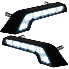 12 SMD LED DRL Tagfahrleuchten Tagfahrlicht TFL je 6 LEDs wei� Wasserdicht Beleuchtung Lampe Universal
