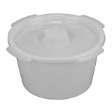 7-Quart Pail w/ Lid & Side Handles, 12/Carton