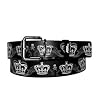 No Fear Men's CROWN BELT- Black