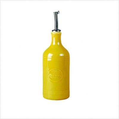 Oil Bottle in Citron Yellow