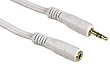 DURAGADGET 3.5mm Gold plated Extension Cable - Headphone Plug - Jack 2m for Sony Ericsson W610