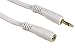 DURAGADGET 3.5mm Gold plated Extension Cable - Headphone Plug - Jack 2m for Samsung YP-U2 YP-U3 YP-Z5A