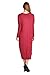 82 Days Women'S Rayon Span Long Sleeves Butterfly Fit Jersey Dress - Solid
