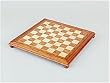 20" Burl WoodFinish Chess Board - Chess Chess Boards
