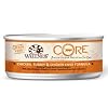 Wellness Grain-Free Canned Cat Food, CORE Chicken, Turkey & Chicken Liver Recipe, 24-Pack of 5.5 oz. Cans