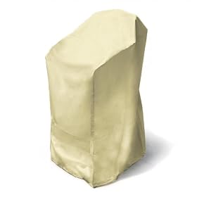 Mr. Bar-B-Q Backyard Basics Eco-Cover PVC Free Premium Stacked Chairs Cover by Mr. Bar-B-Q