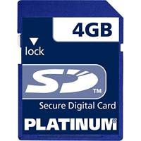 City Travel Guides Discounted  Elektronik : Platinum Secure Digital (SD) Card 4GB Speicherkarte