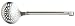 WMF Profilo 13-3/8 Stainless Steel Skimming Ladle